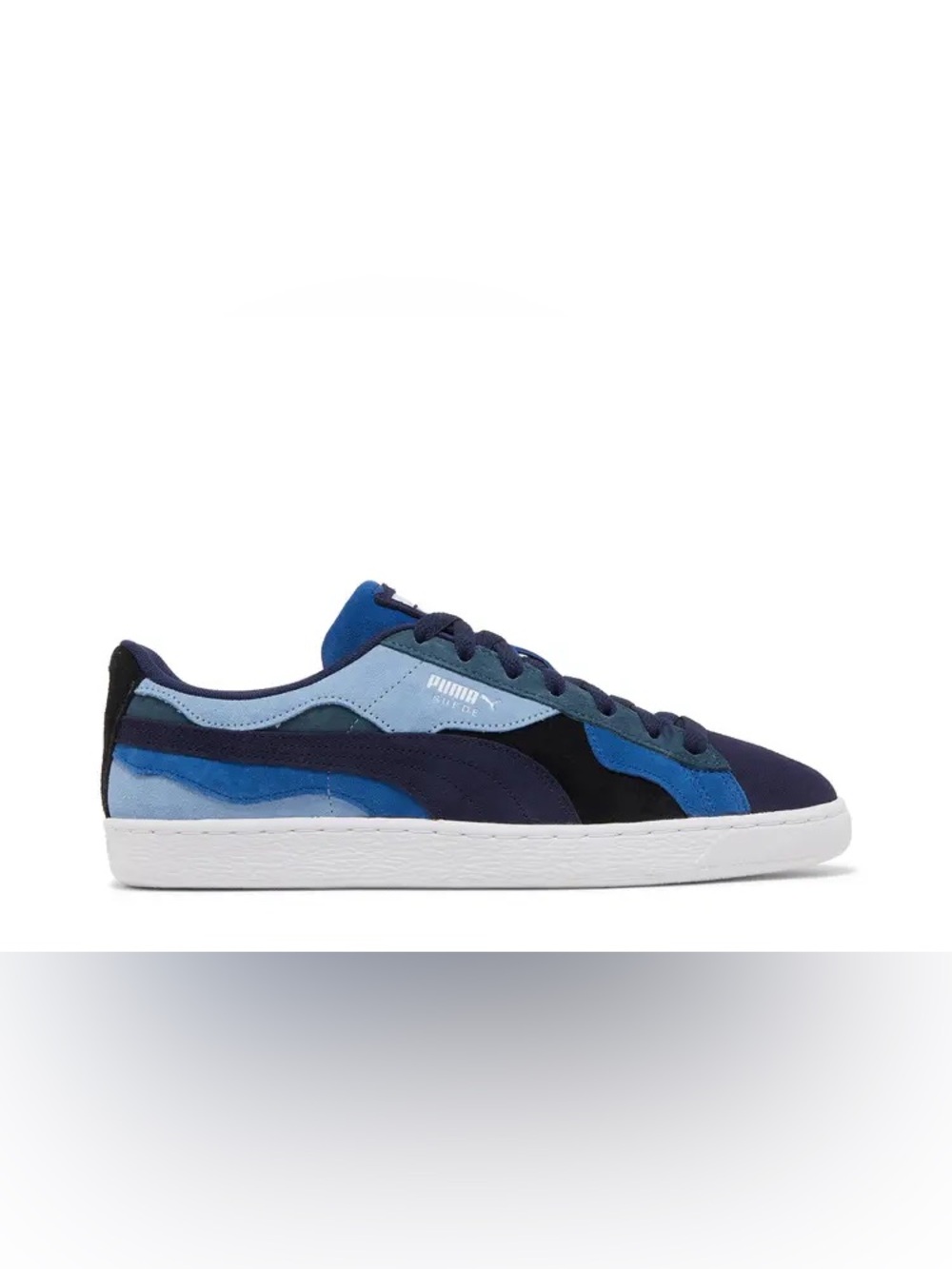 EUC Puma Suede 'Camowave - Navy Day Dream, Men’s sz 6.5